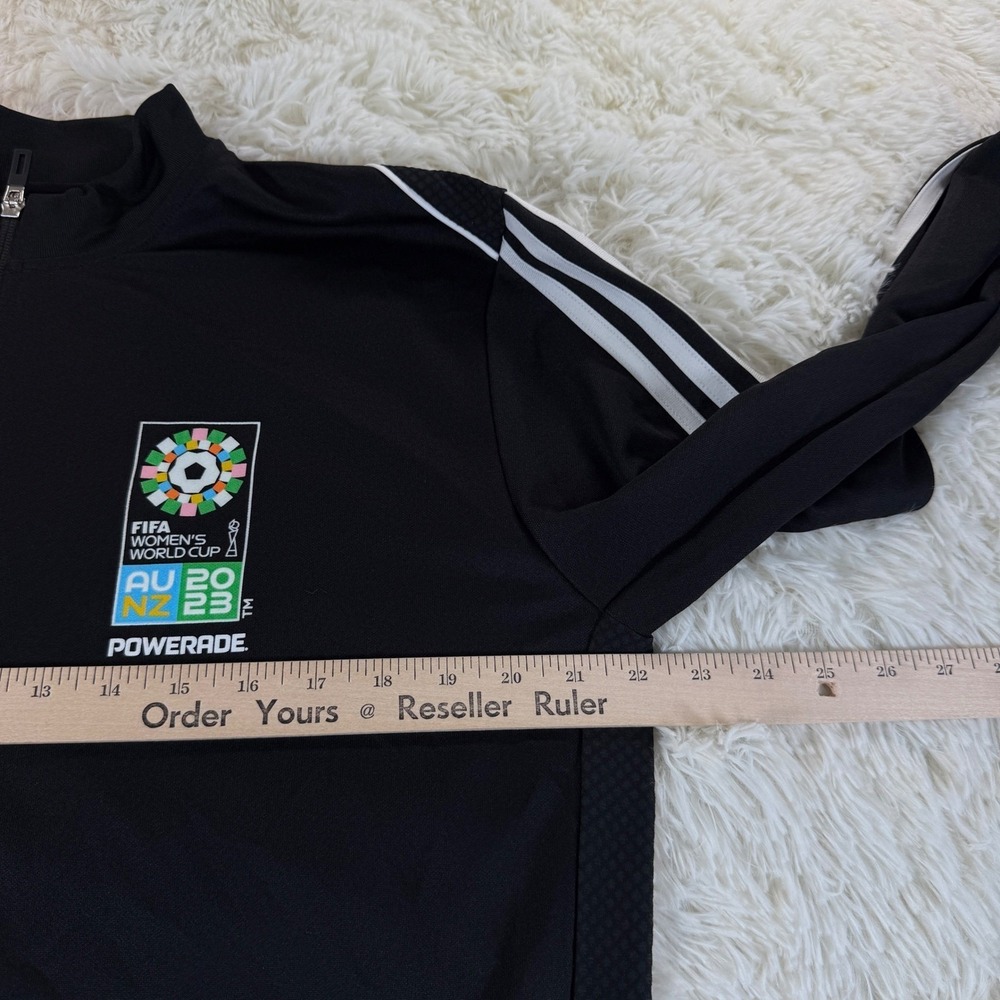 Adidas FIFA Women's World Cup AU NZ 2023 Aeroready Track Jacket Black Size Large - Picture 6 of 12